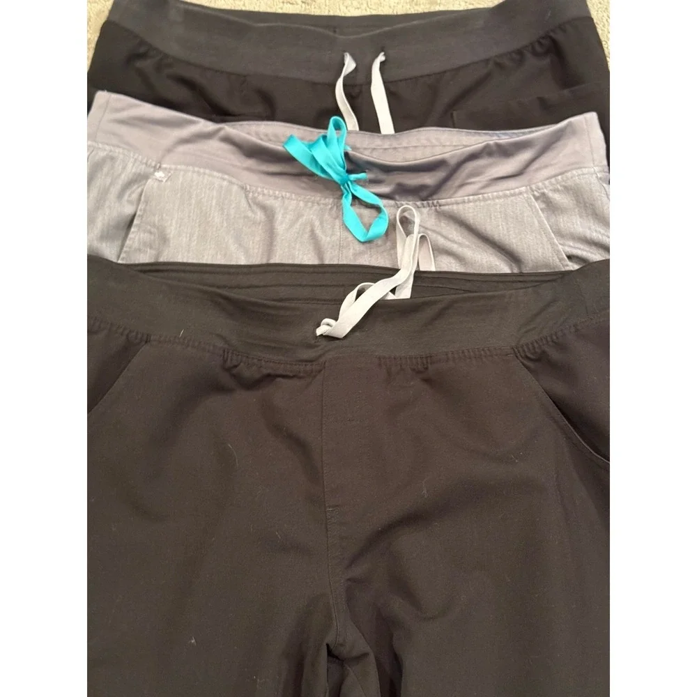 Figs XLT Lot Of 3 Pair Bottom Scrubs (E)